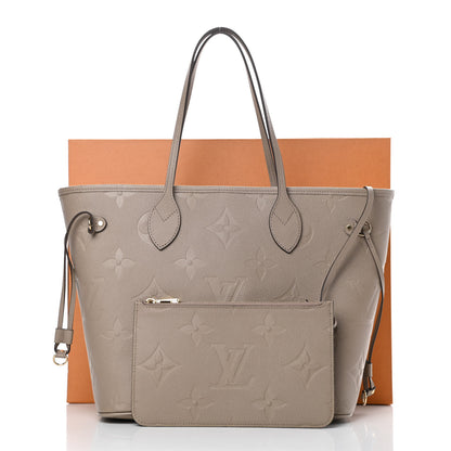 Louis Vuitton Empreinte Monogram Giant Neverfull MM Tourterelle 12 of 12