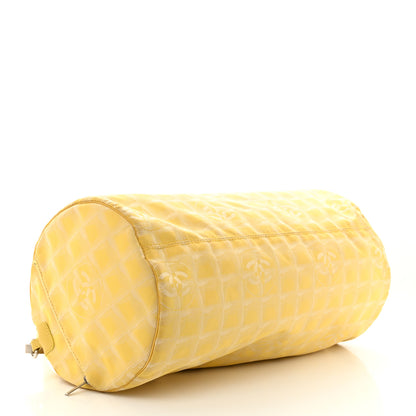 Chanel Nylon Travel Duffle Yellow 4 of 10