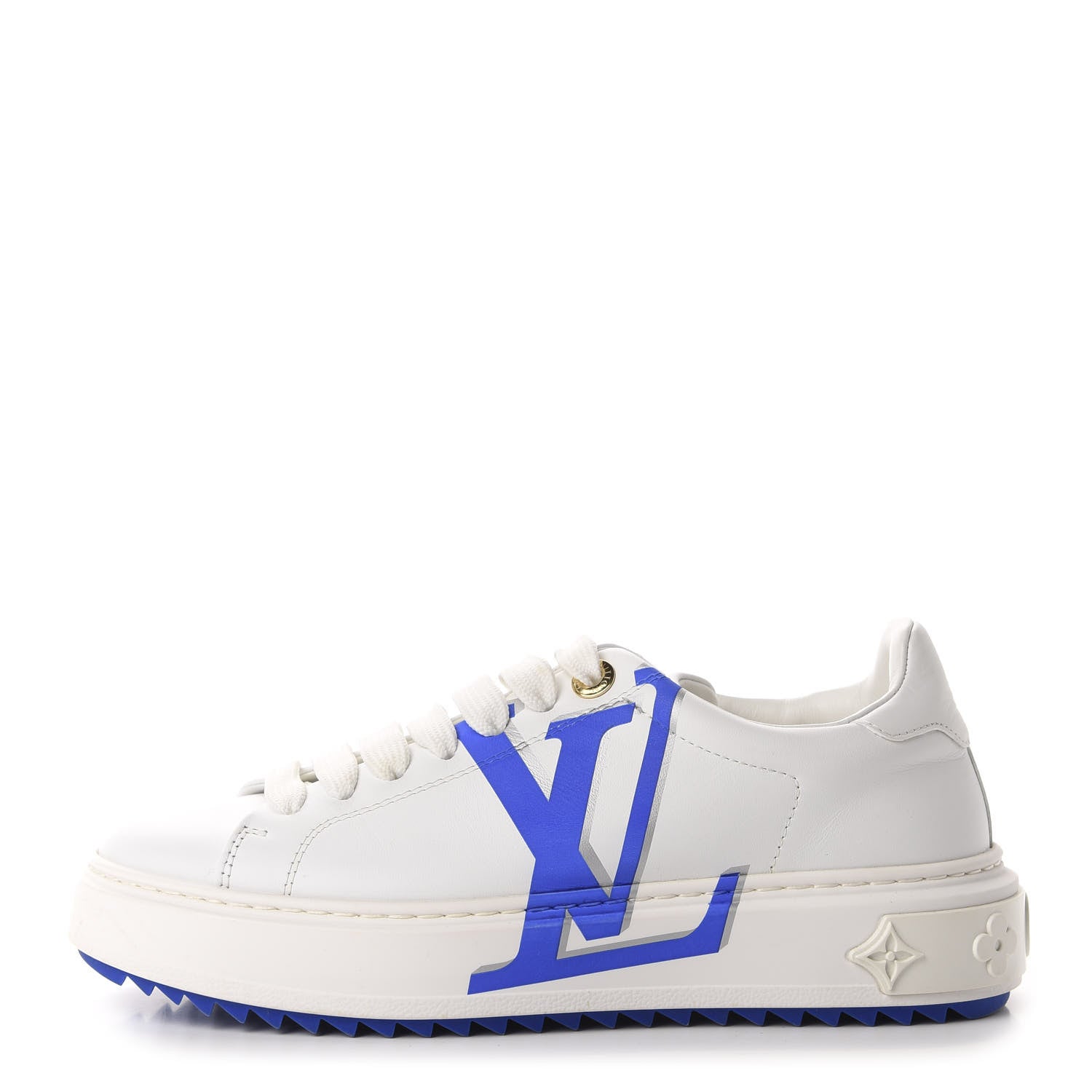 Louis Vuitton Monogram Time Out Sneakers 35.5 Blue 1 of 12