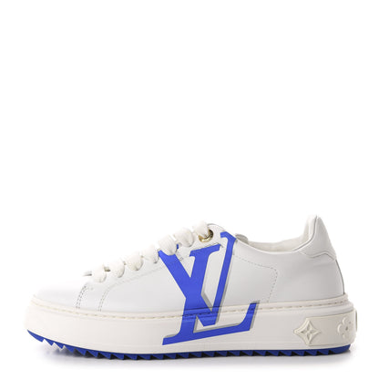 Louis Vuitton Monogram Time Out Sneakers 35.5 Blue 1 of 12