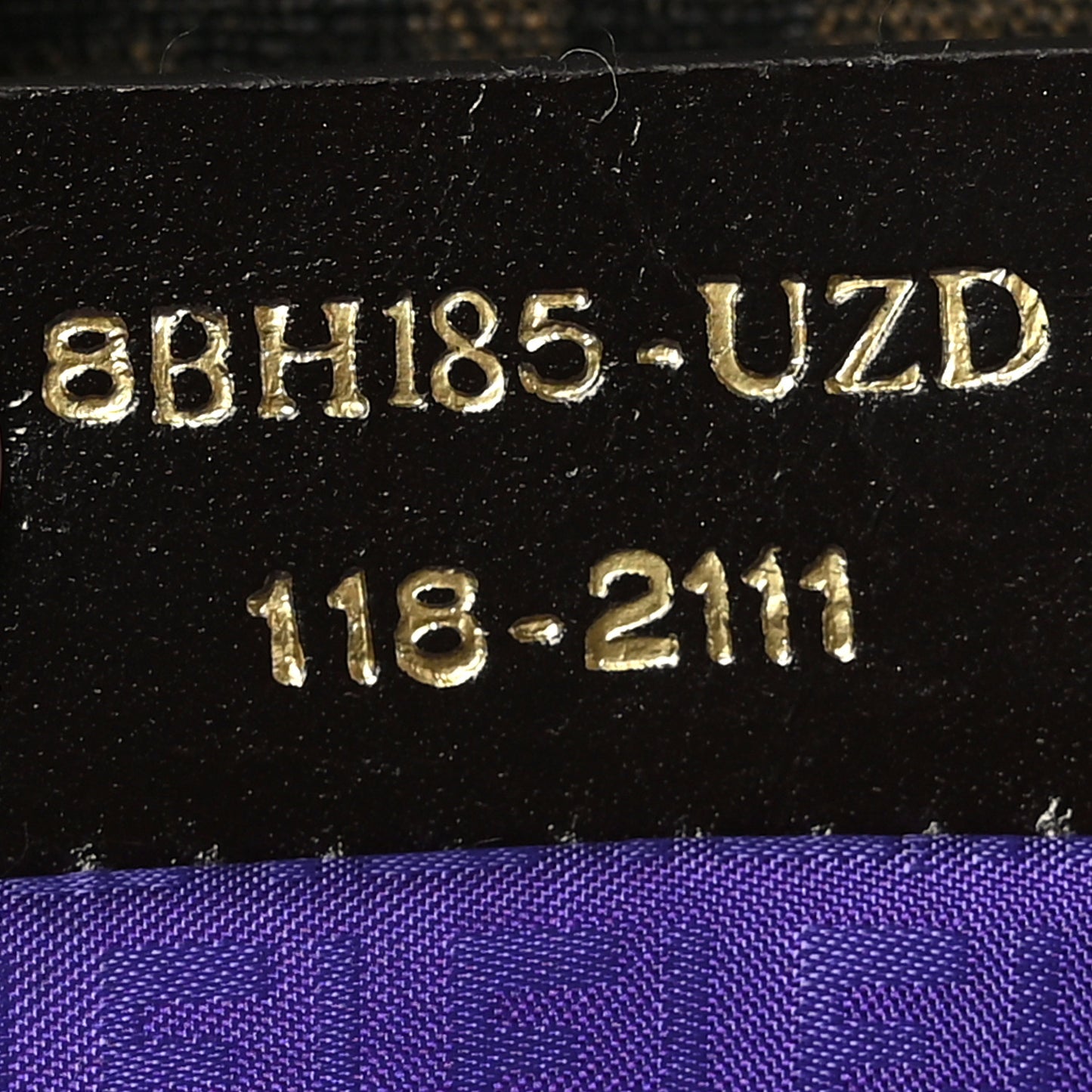Zucca Spalmati Medium Roll Tote Tobacco Viola