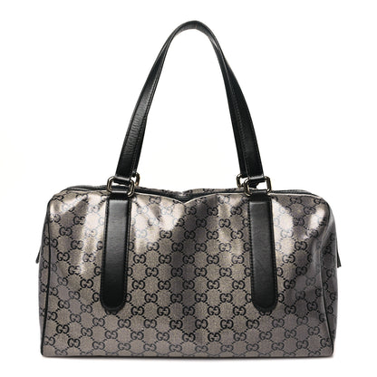 Gucci Crystal Monogram Boston Black 1 of 11