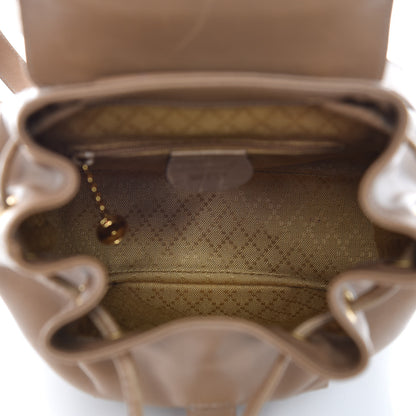 Gucci Calfskin Bamboo Mini Backpack Beige 7 of 16