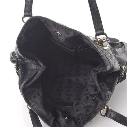 Gucci Guccissima Large Full Moon Tote Black 8 of 10