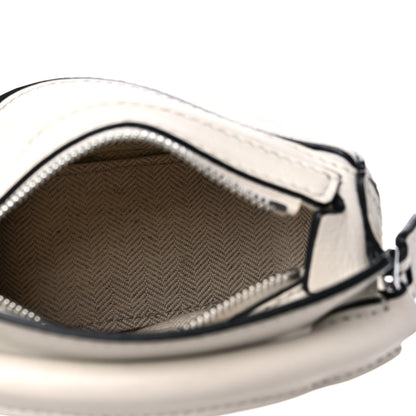 Loewe Calfskin Nano Puzzle Bag Soft White Black 5 of 9