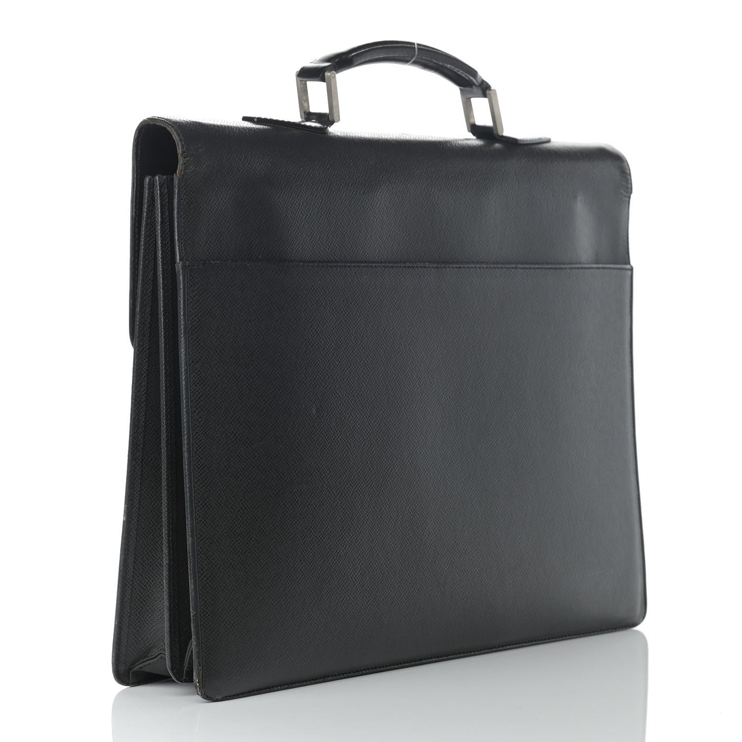 Taiga Robusto 2 Compartment Briefcase Black
