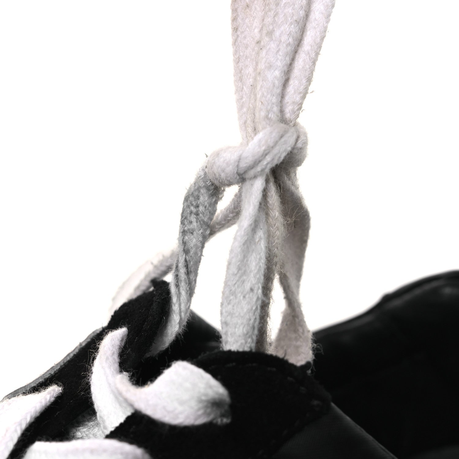 Loewe Nylon Suede Ballet Runners 2.0 Sneakers 39 Black White 11 of 13