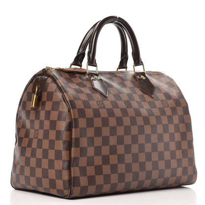 Louis Vuitton Damier Ebene Speedy 30 3 of 20