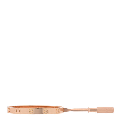 Cartier 18K Pink Gold LOVE Bracelet 16 3 of 6