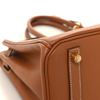 Hermes Epsom Birkin 30 Gold 9 of 14