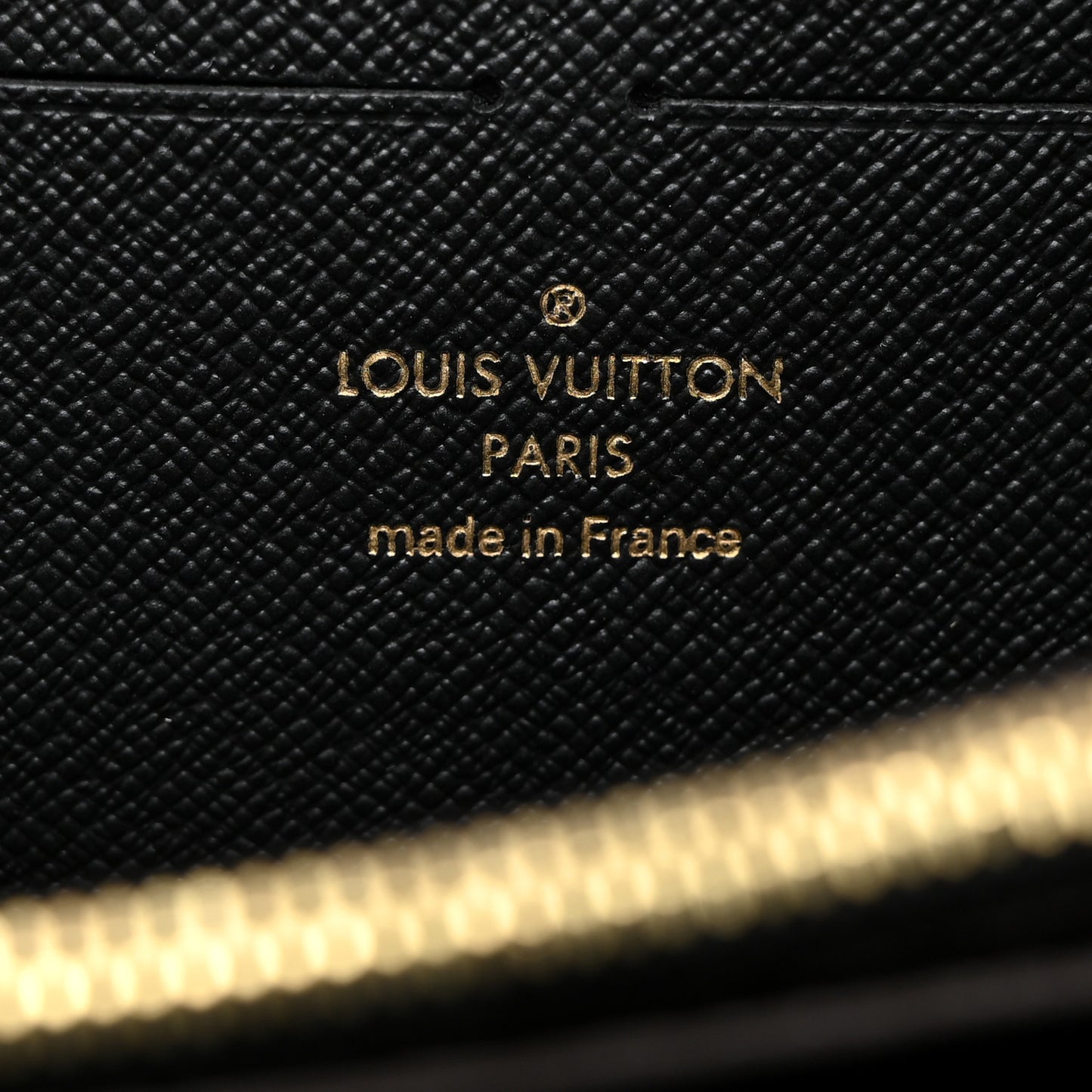 Monogram Zippy Retiro Wallet Black