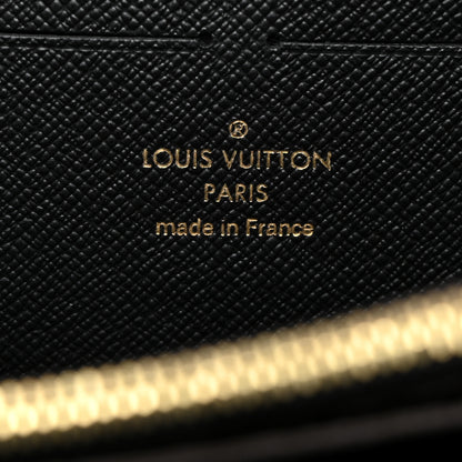 Louis Vuitton Monogram Zippy Retiro Wallet Black 6 of 8