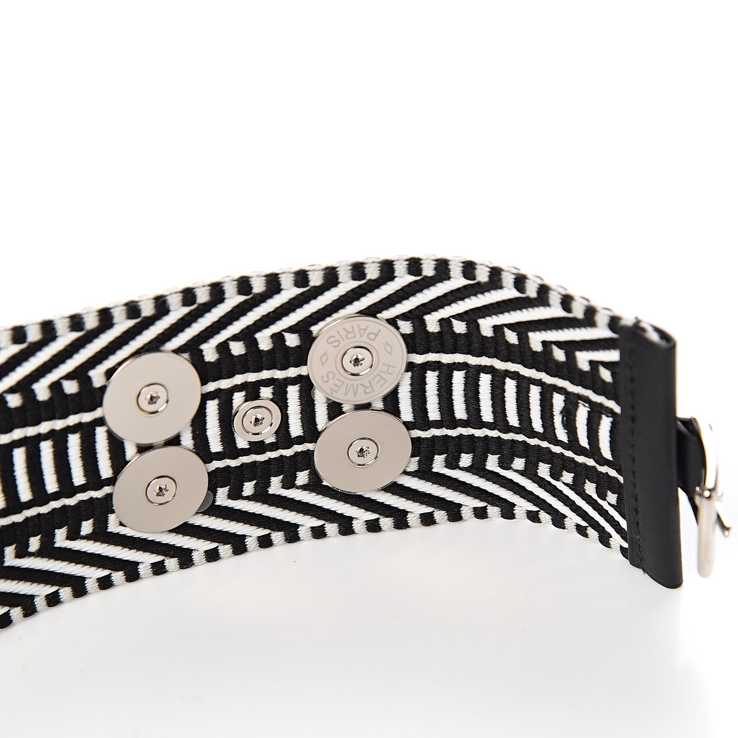Hermes Toile Sombrero CDC Bracelet Black Ecru 4 of 4
