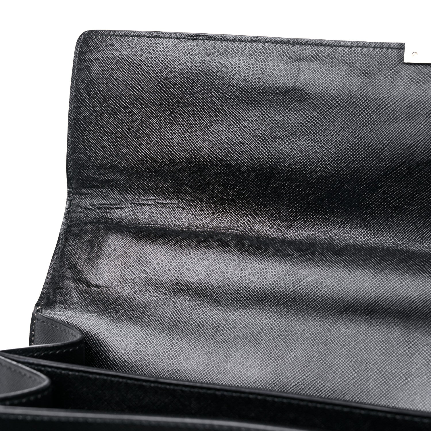 Prada Saffiano Briefcase Black 12 of 21