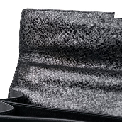 Prada Saffiano Briefcase Black 12 of 21