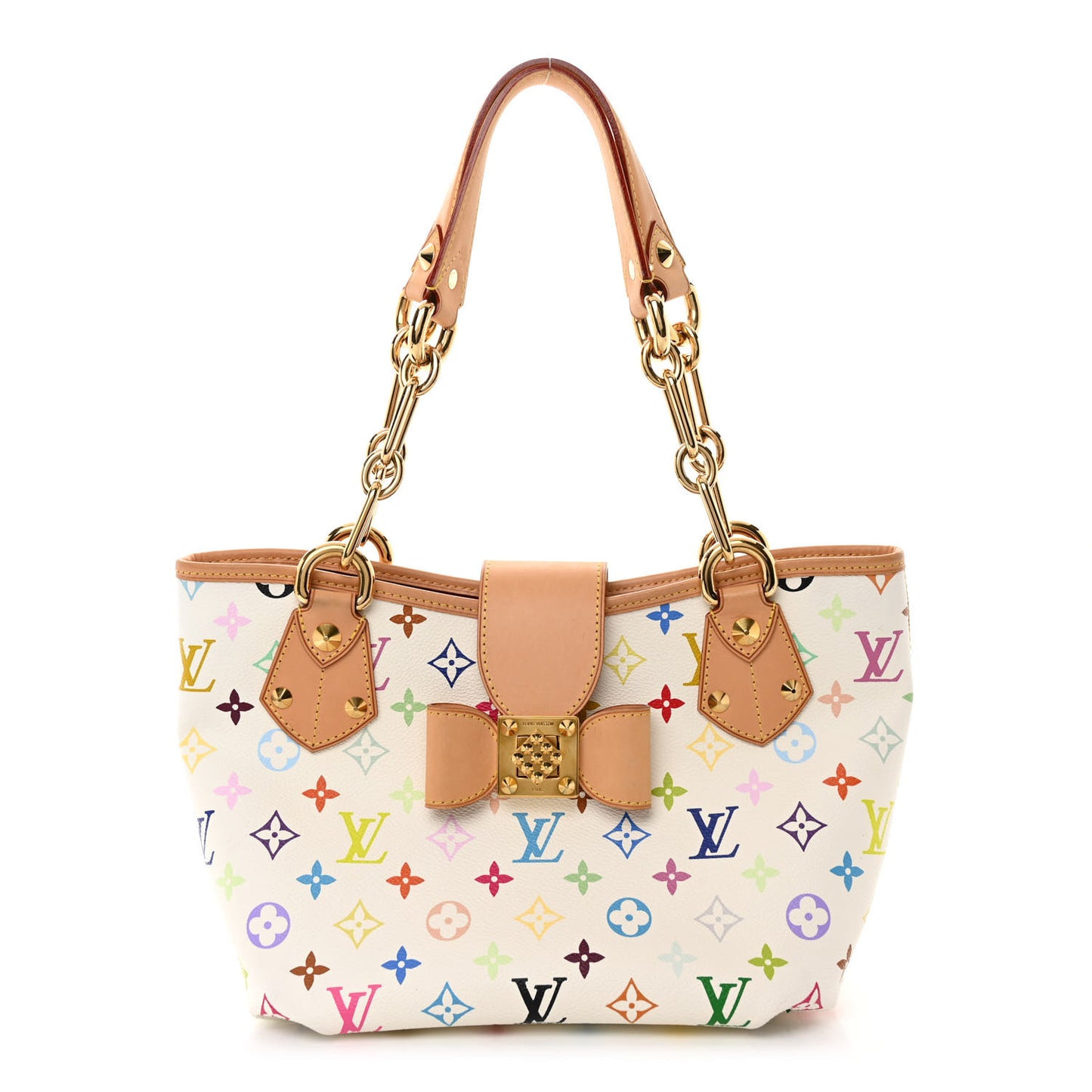 Monogram Multicolor Annie MM White