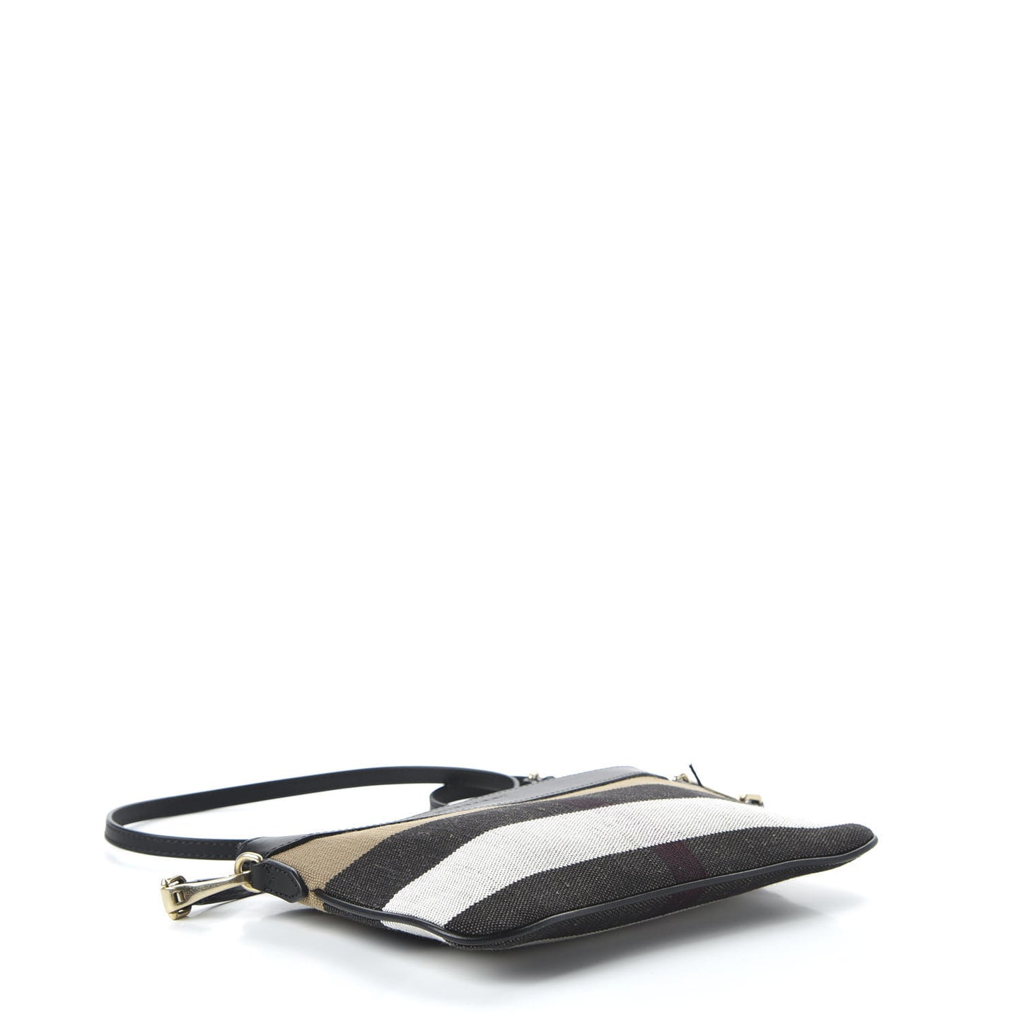 House Check Derby Peyton Crossbody Clutch Bag Black