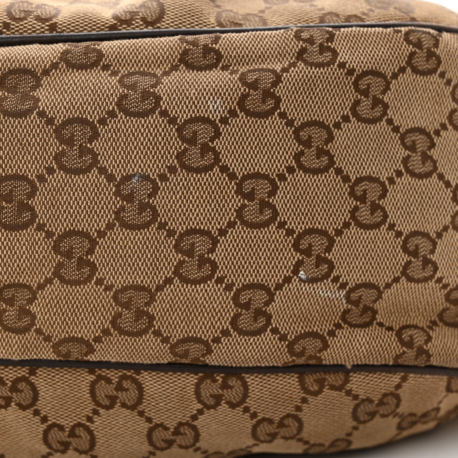 Gucci Monogram Medium Sukey Hobo Dark Brown 13 of 14