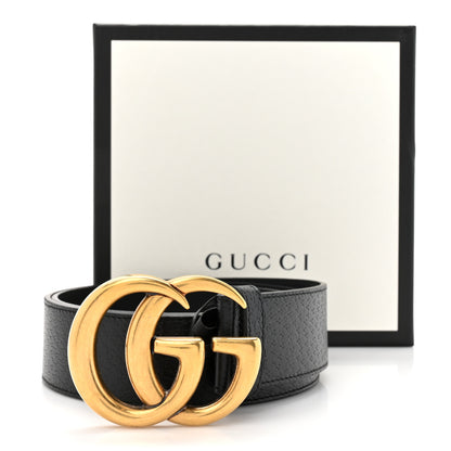 Gucci Calfskin Double G 40mm Belt 90 36 Black 5 of 5