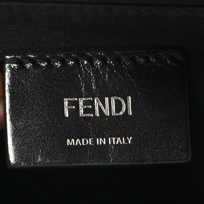 Fendi Vitello Century Bi-Color FF 1974 Embossed Belt Bag Maya Black 6 of 13