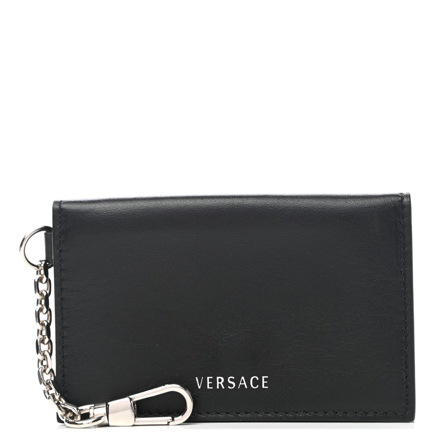Nappa Key Pouch Black