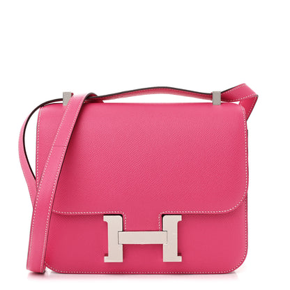 Hermes Epsom Constance 24 Rose Tyrien 1 of 11