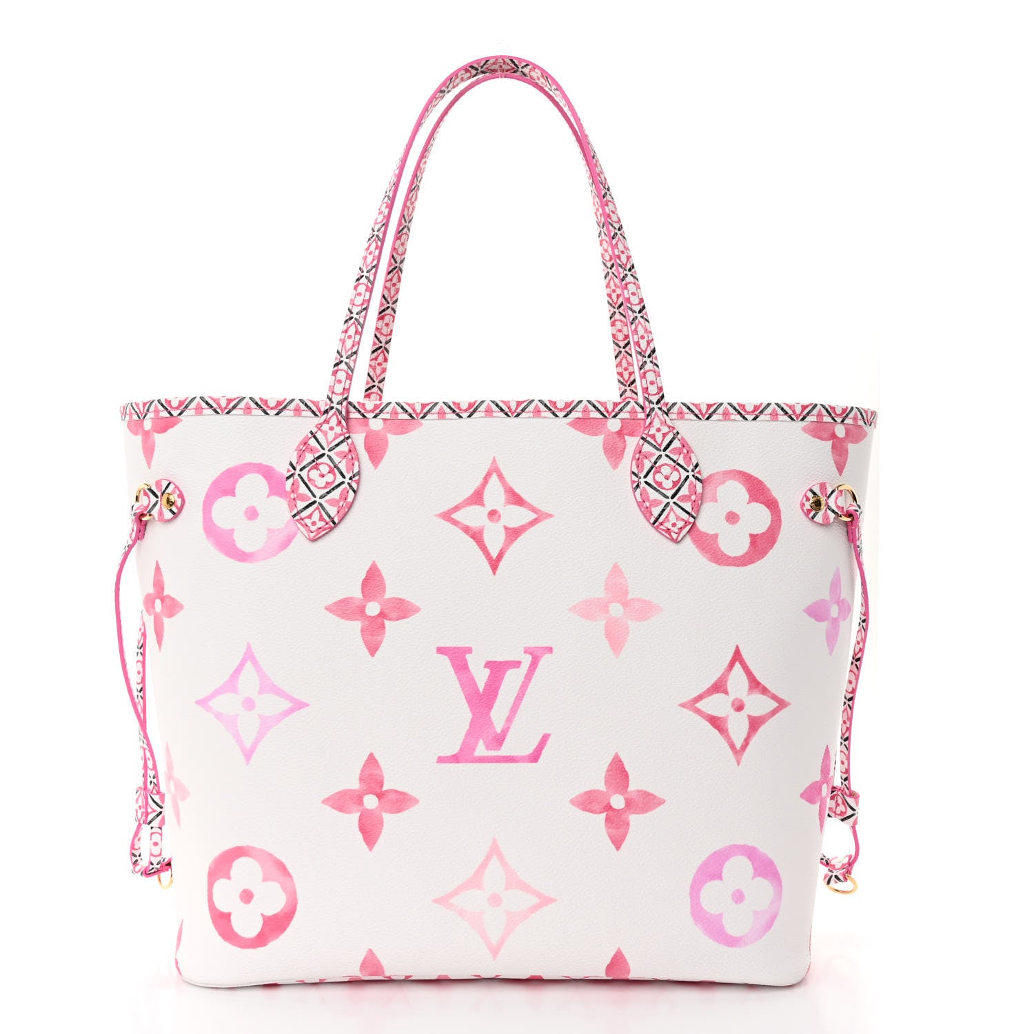 Louis Vuitton Monogram Giant By The Pool 2.0 Neverfull MM Rose 3 of 10