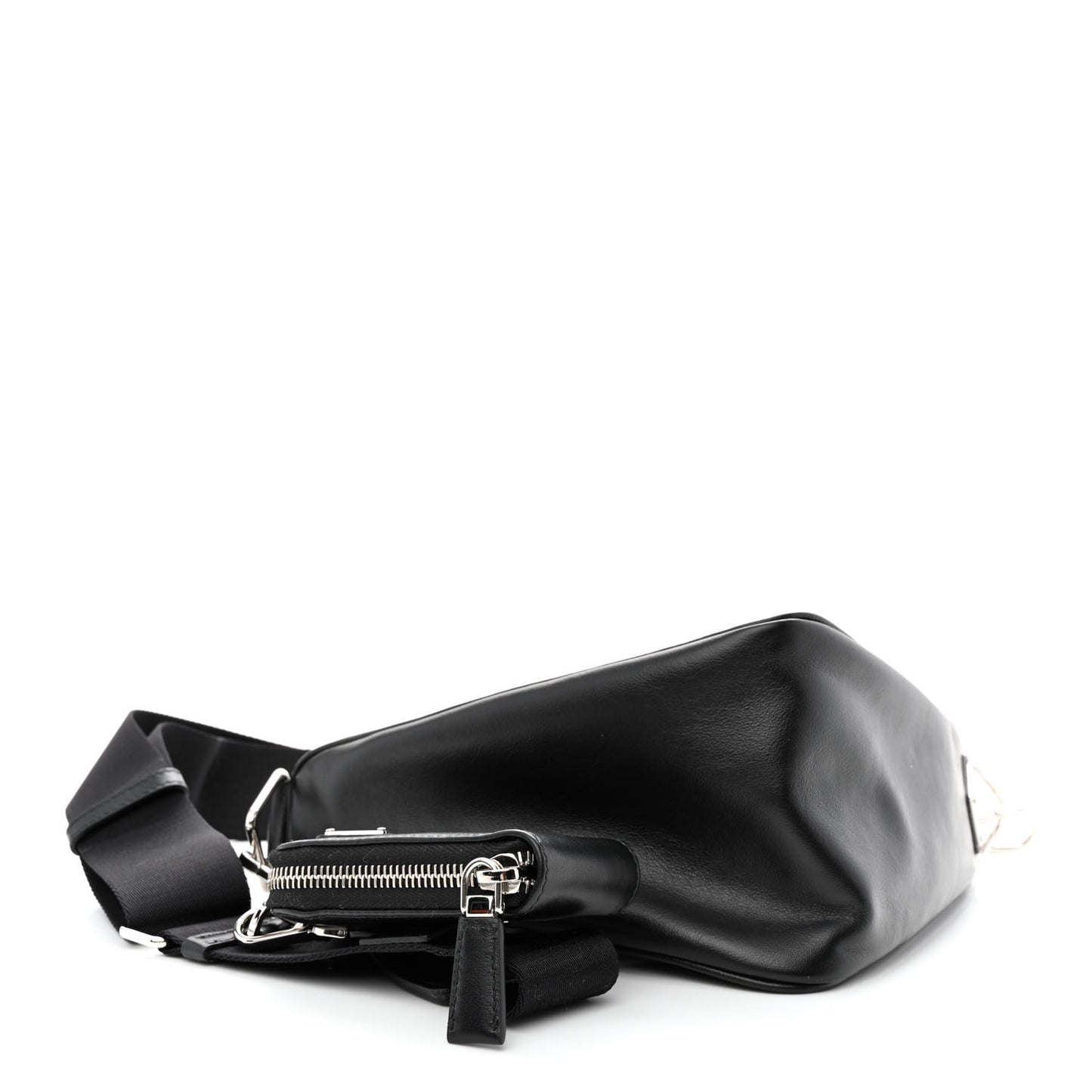 Grace Lux Triangle Shoulder Bag Black