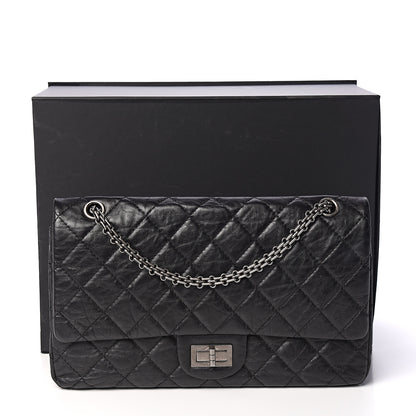 Chanel Aged Calfskin Quilted 2.55 Reissue 227 Flap Black 10 of 10