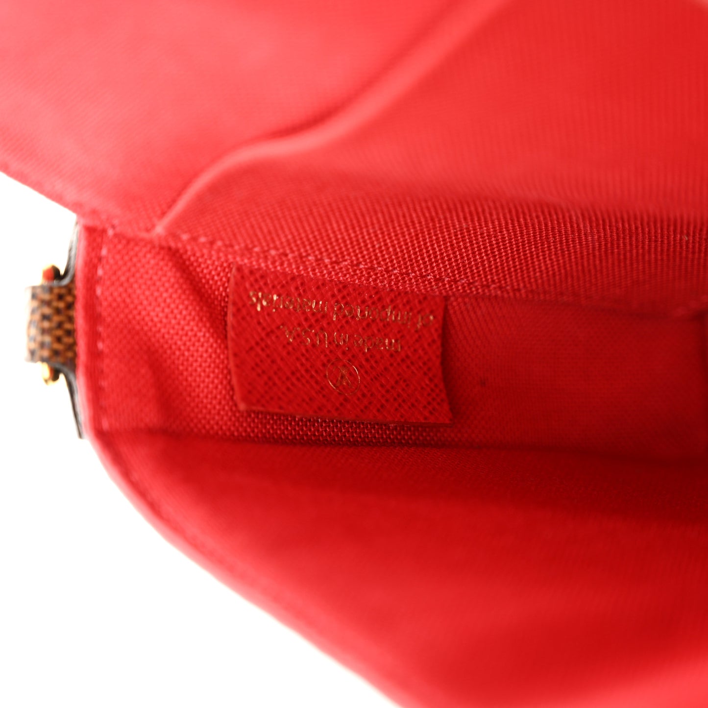 Damier Ebene Pochette Felicie Chain Wallet