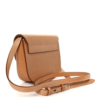 Saint Laurent Smooth Vintage Calfskin Small Kaia Satchel Brown Gold 3 of 11