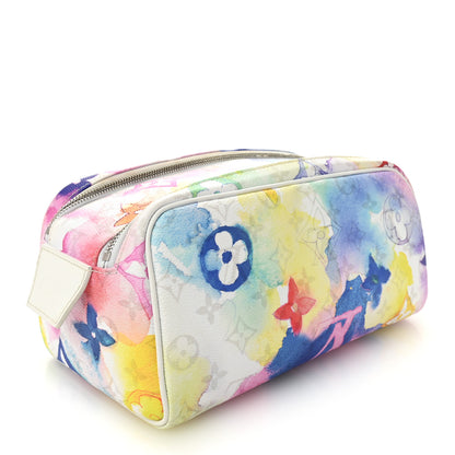 Louis Vuitton Monogram Watercolor Dopp Kit Toilet Pouch Multicolor 3 of 11