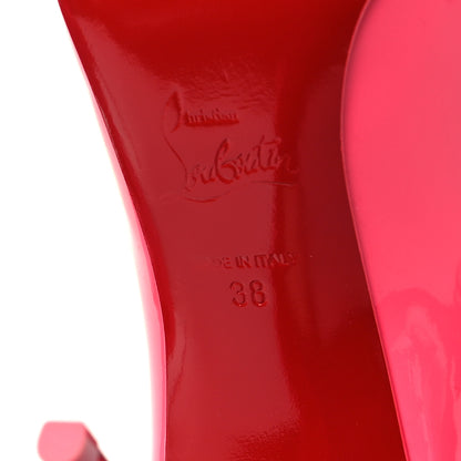 Christian Louboutin Patent Hot Chick 100 Pumps 38 Pinky 6 of 7
