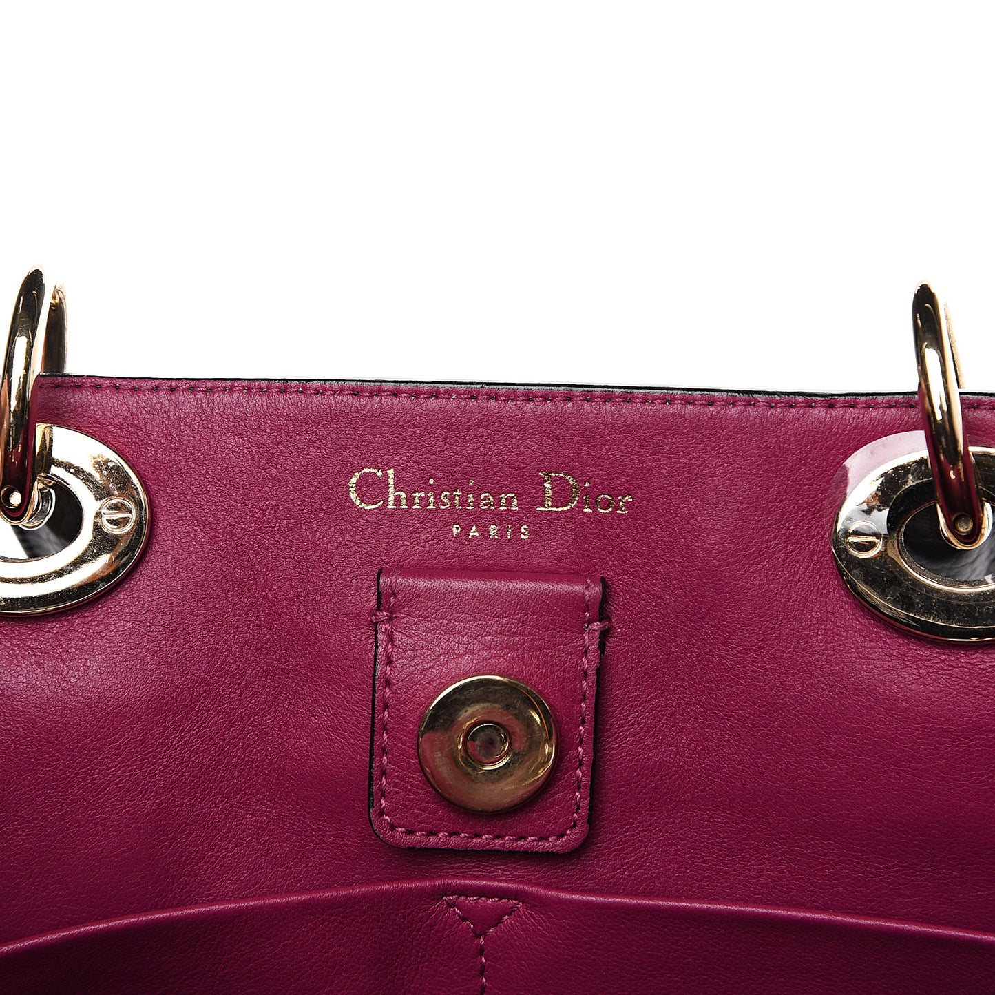 Bullcalf Medium Diorissimo Tote Black Rose Indien