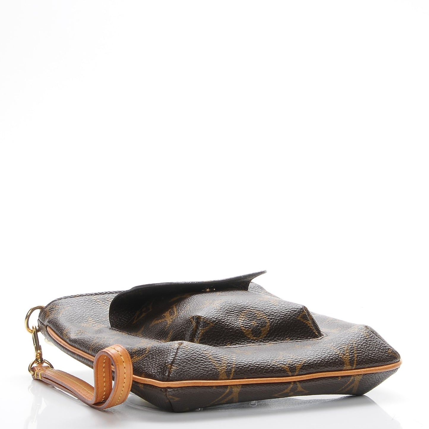 Monogram Partition Wristlet