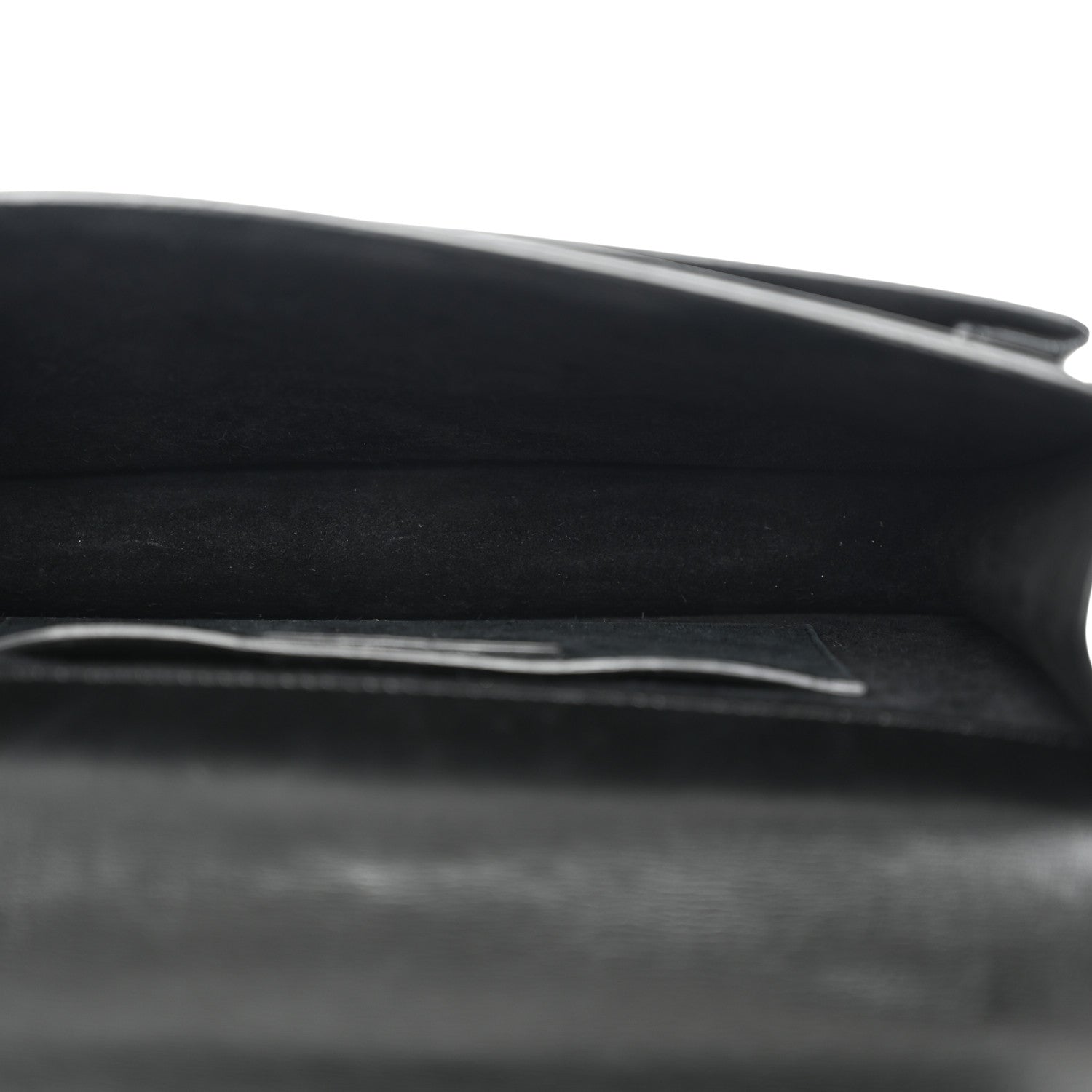 Saint Laurent Smooth Calfskin Medium Monogram Sunset Satchel Black 5 of 12