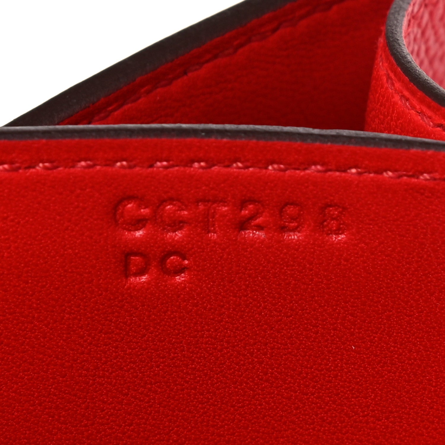 Hermes Epsom Constance 24 Rouge de Coeur 7 of 10