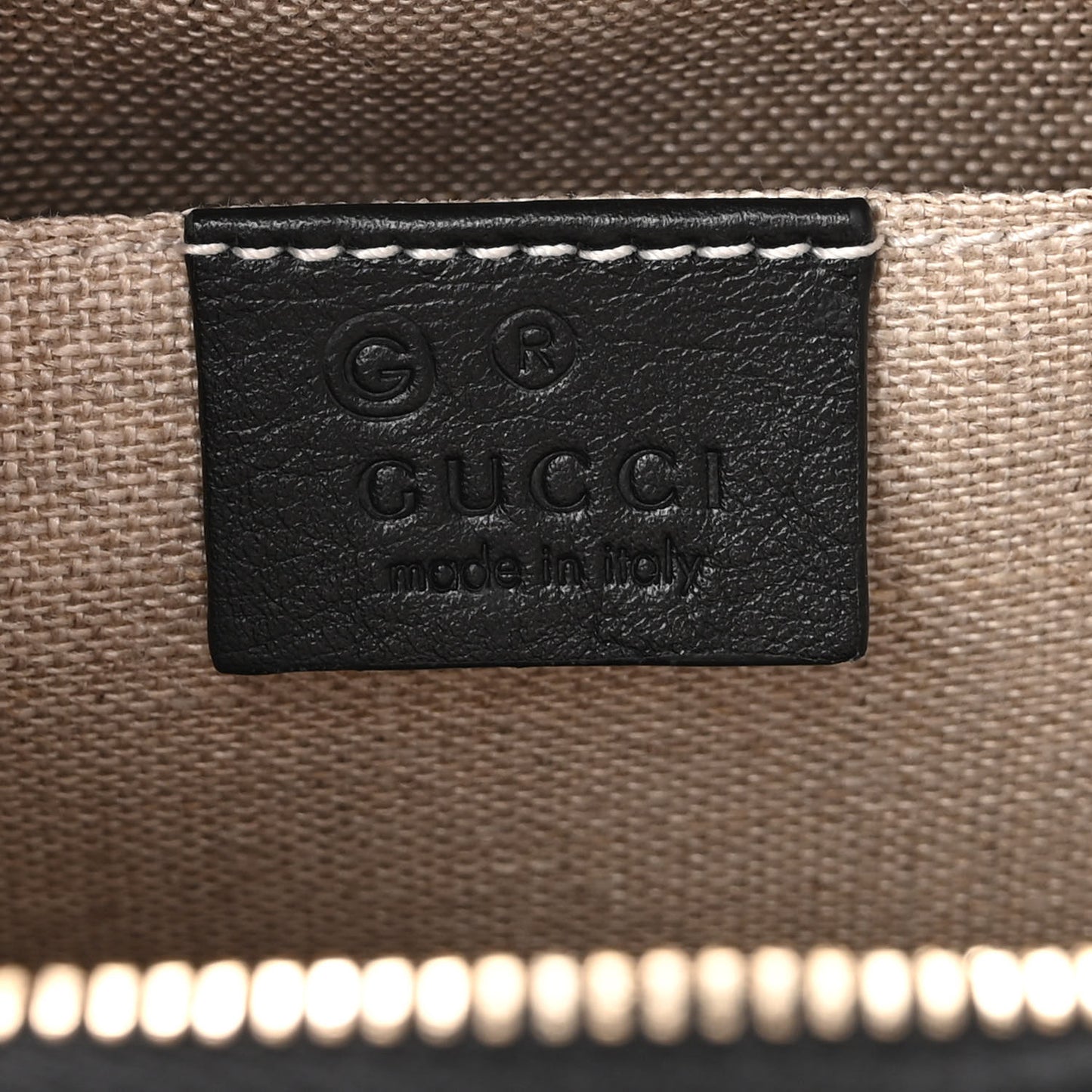 Microguccissima Mini Dome Bag Black