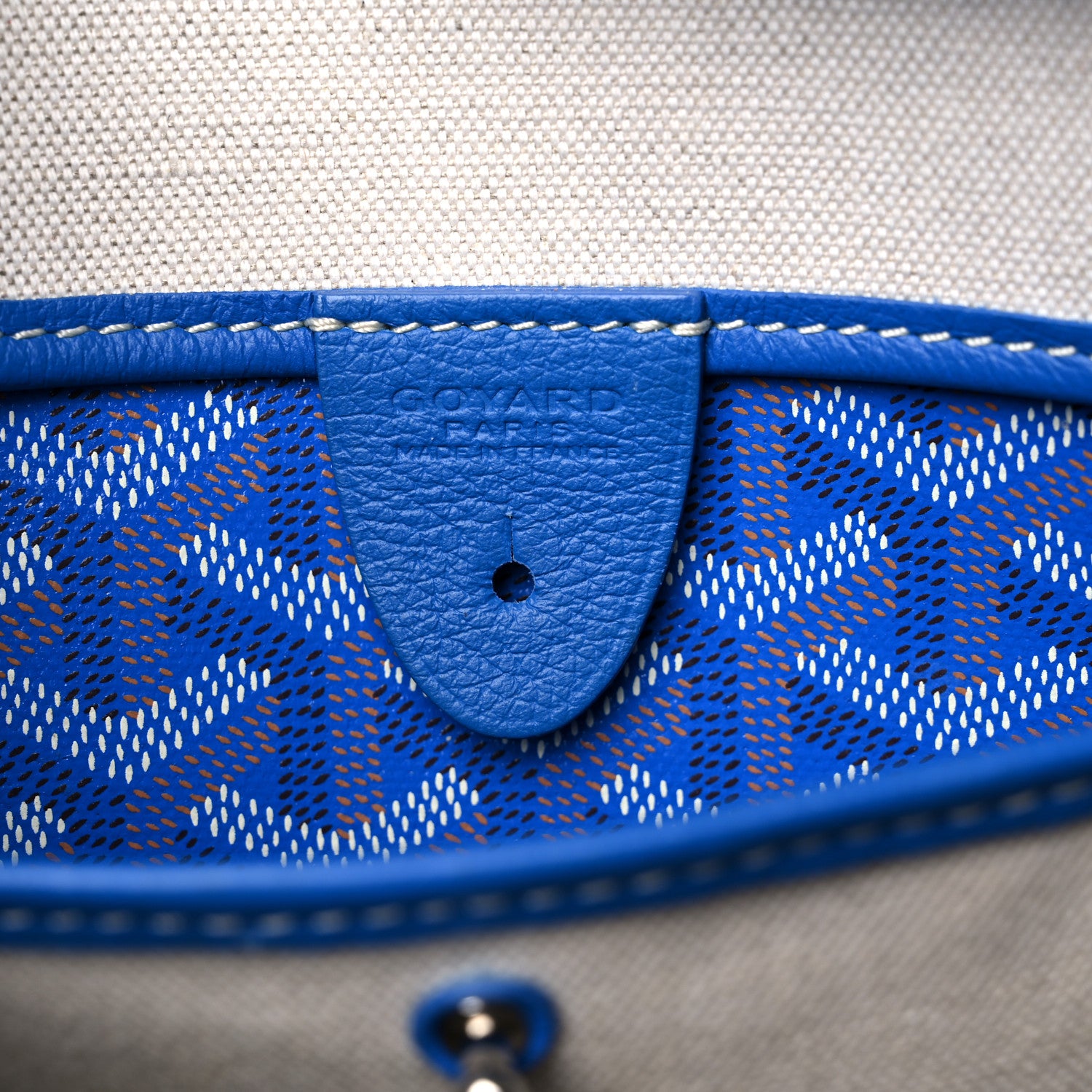 Goyard Goyardine Artois MM Blue 5 of 14