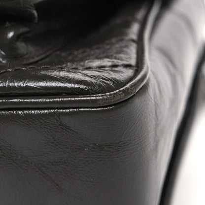 Saint Laurent Crinkled Calfskin Matelasse Monogram Medium Niki Chain Satchel Storm 12 of 12