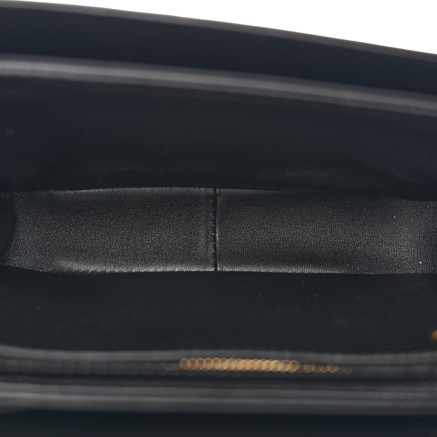 Celine Shiny Calfskin Teen Triomphe Black 4 of 11