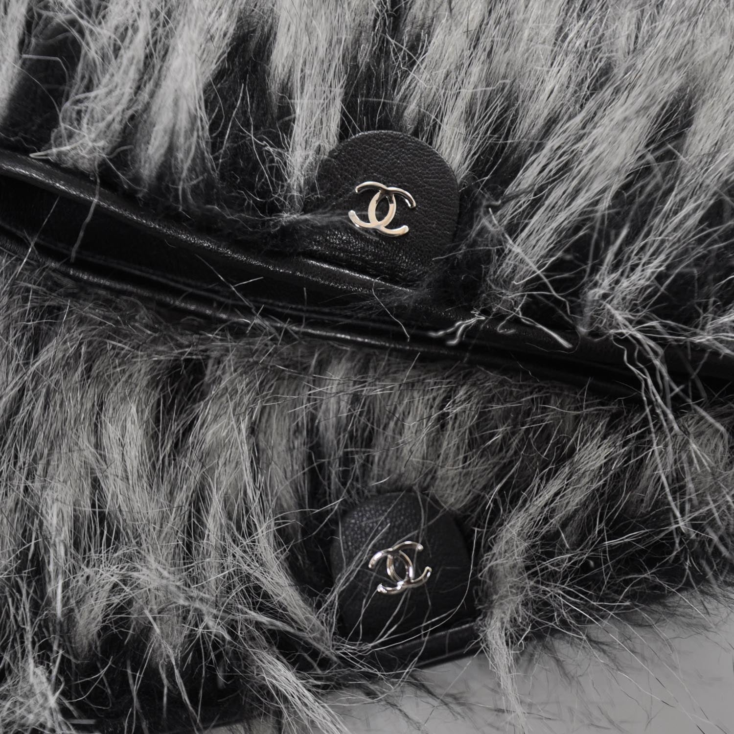 Chanel Fantasy Fur Icicle Heel Mukluks Boots 39 6 of 7