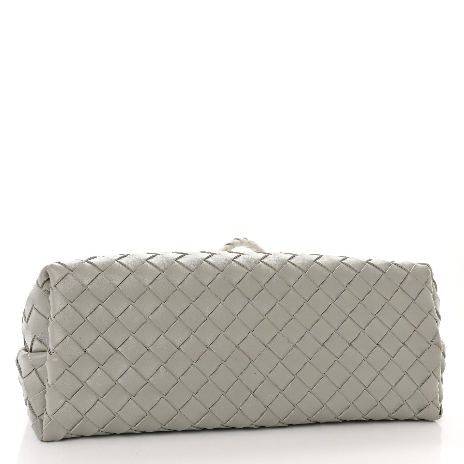 Bottega Veneta Nappa Intrecciato Medium Andiamo Shoulder Bag Agate Grey 4 of 10