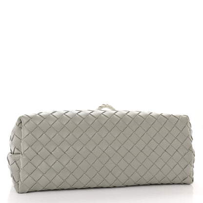 Bottega Veneta Nappa Intrecciato Medium Andiamo Shoulder Bag Agate Grey 4 of 10