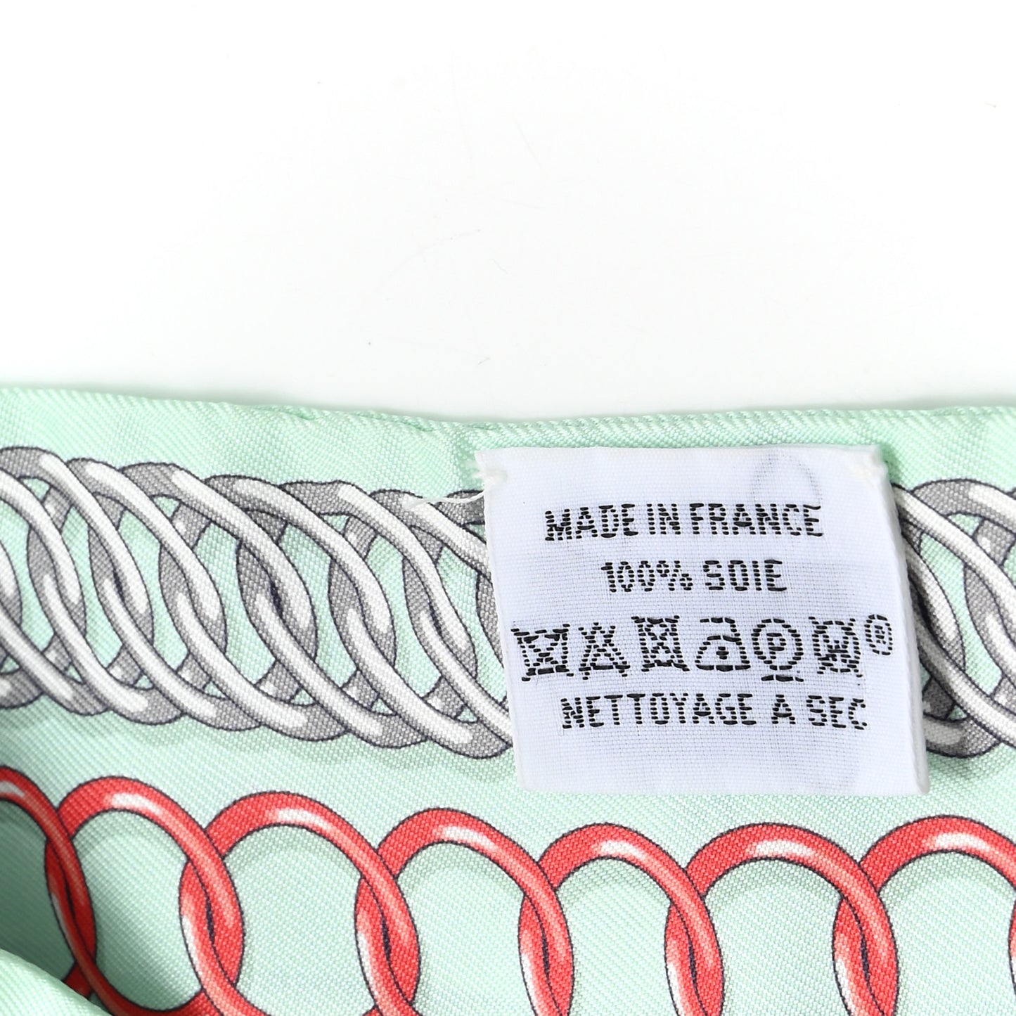 Silk Maillons Twilly Vert D'eau Ciel Rouge