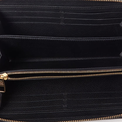 Louis Vuitton Empreinte Zippy Wallet Black 7 of 9