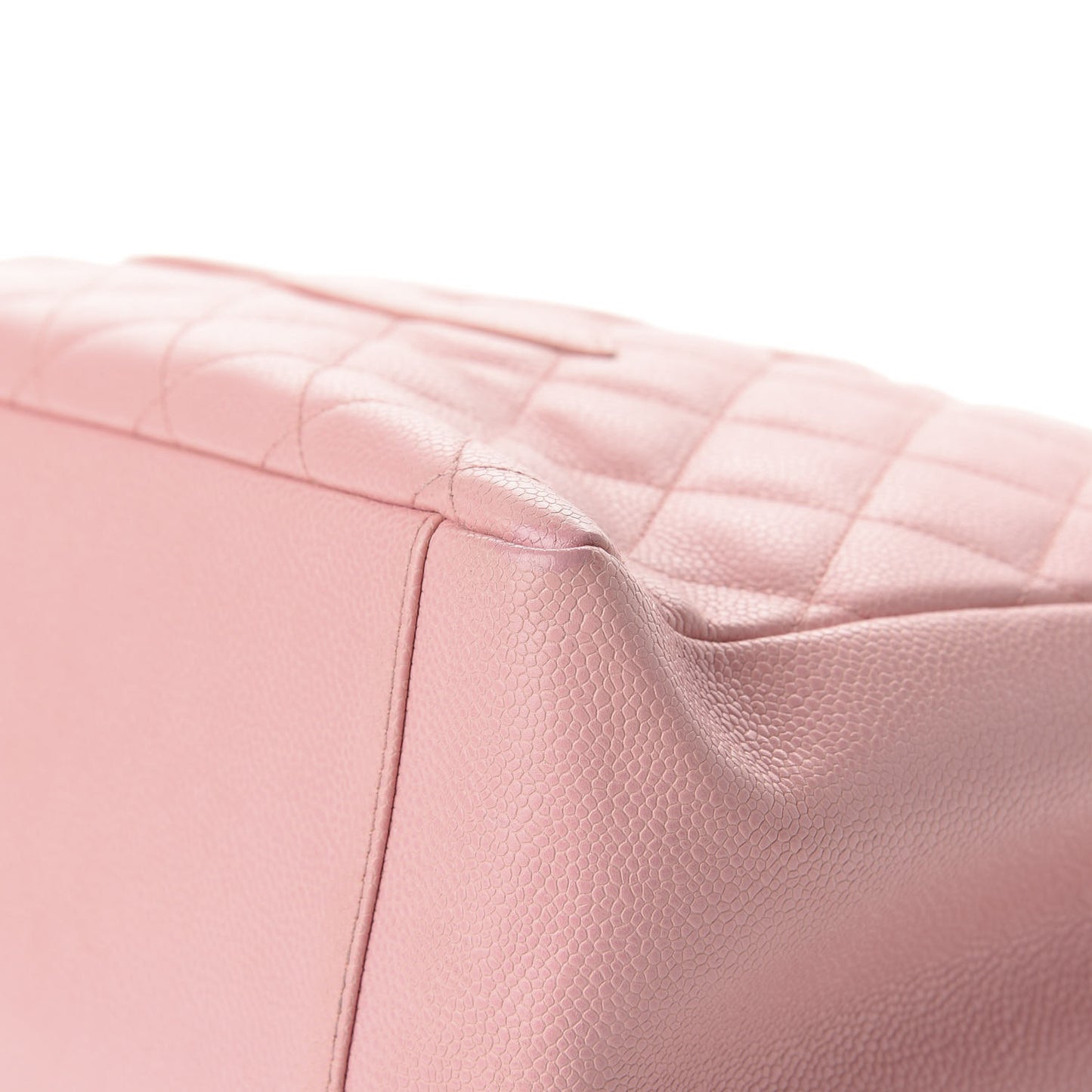 Caviar Quilted Grand Shopping Tote GST Pink