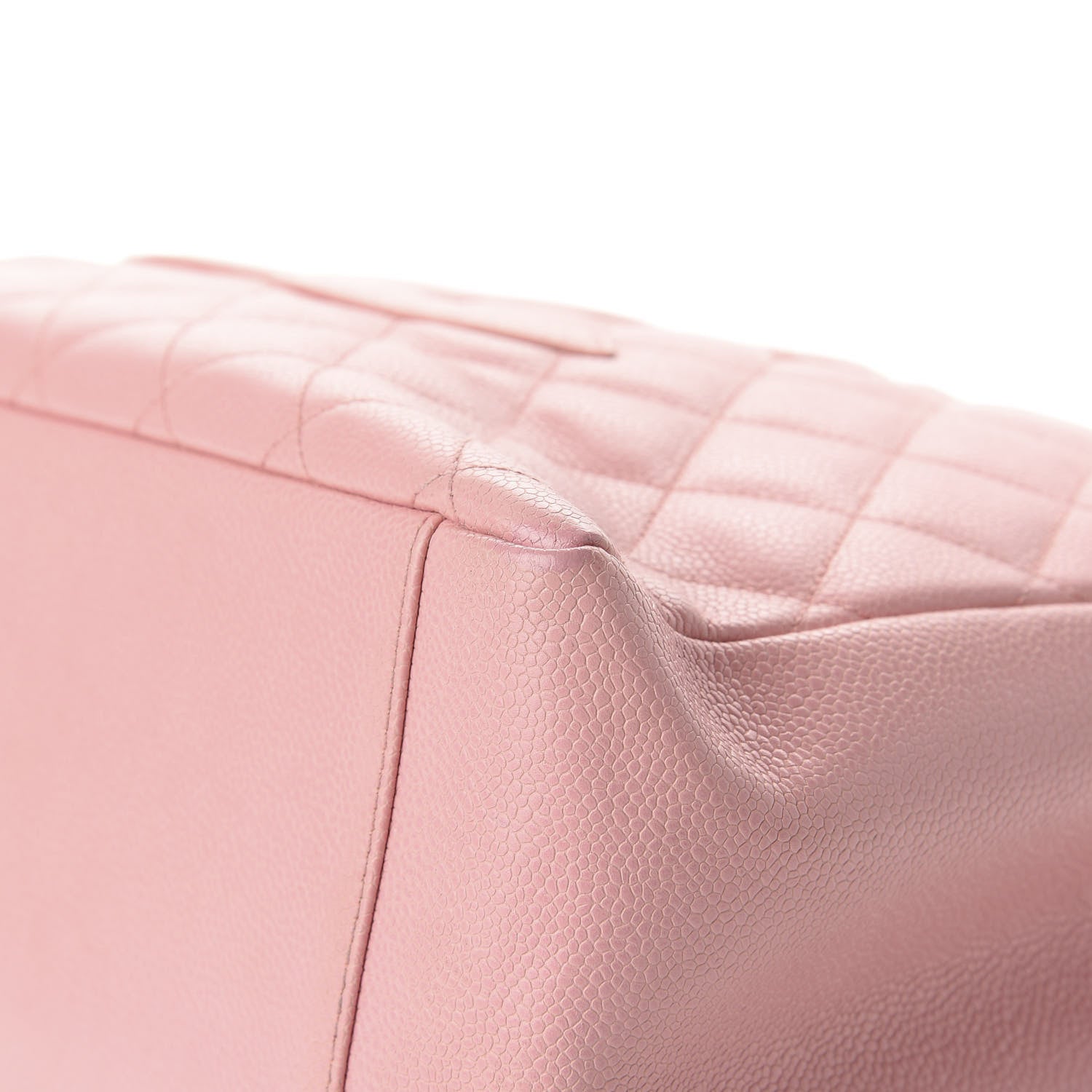 Chanel Caviar Quilted Grand Shopping Tote GST Pink 11 of 16