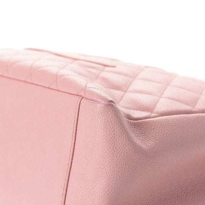 Chanel Caviar Quilted Grand Shopping Tote GST Pink 11 of 16