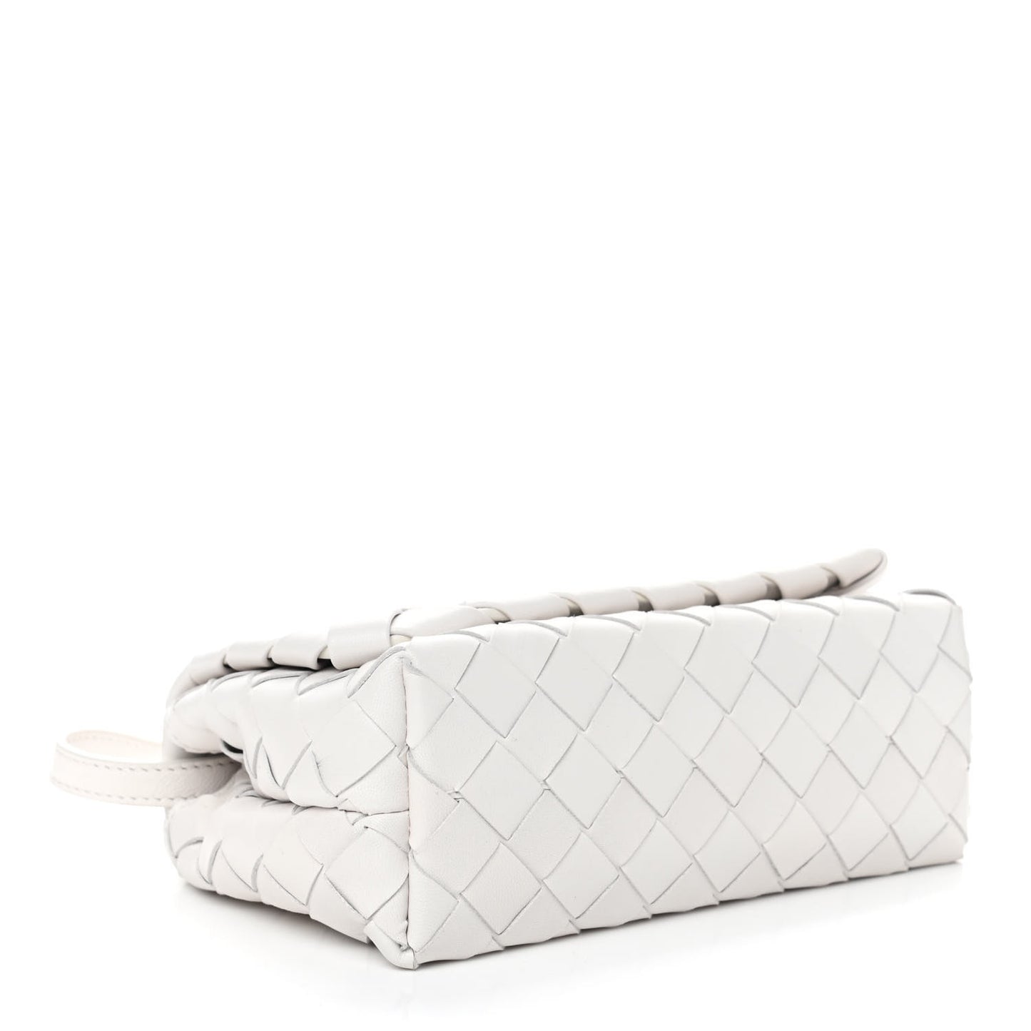 Nappa Intrecciato Mini Crossbody White